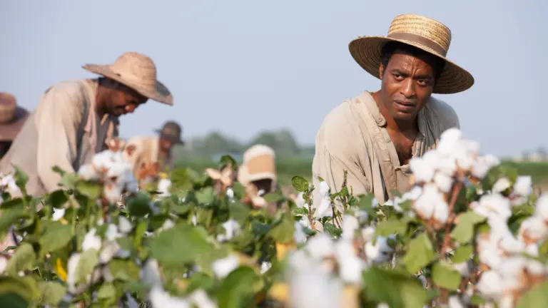 Mid-century style poster of 12 Years a Slave featuring Solomon Northup