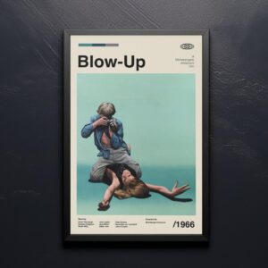 Blow-Up movie poster - mid-century poster design retro artwork