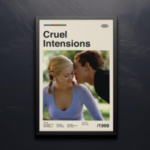 Cruel Intentions mid-century poster retro artwork