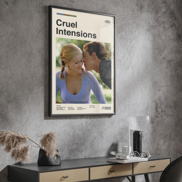 Cruel Intentions mid-century poster retro artwork