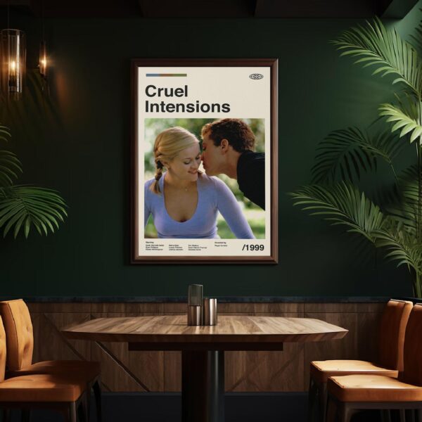 Cruel Intentions mid-century poster retro artwork