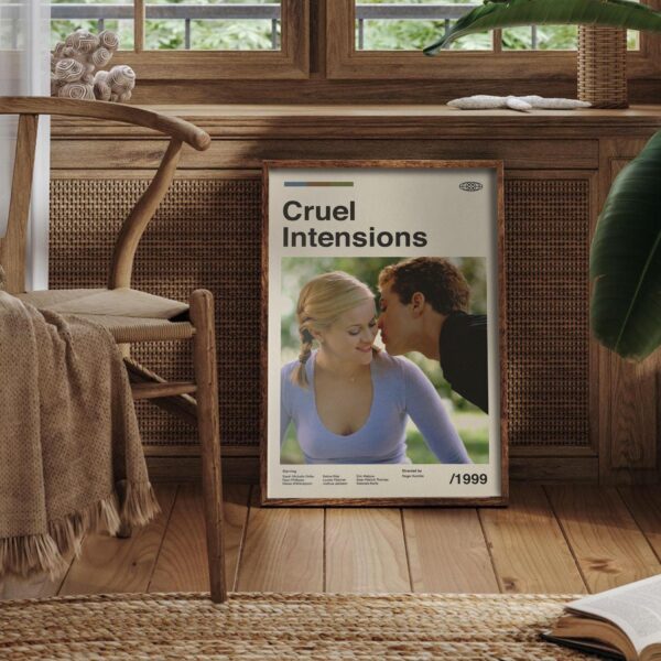 Cruel Intentions mid-century poster retro artwork