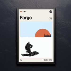 Fargo Movie Poster - Mid-Century Modern Artwork