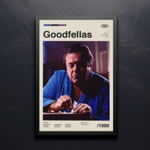 GoodFellas Movie Poster - Mid-Century Retro Artwork