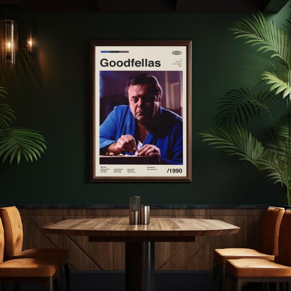 GoodFellas Movie Poster - Mid-Century Retro Artwork