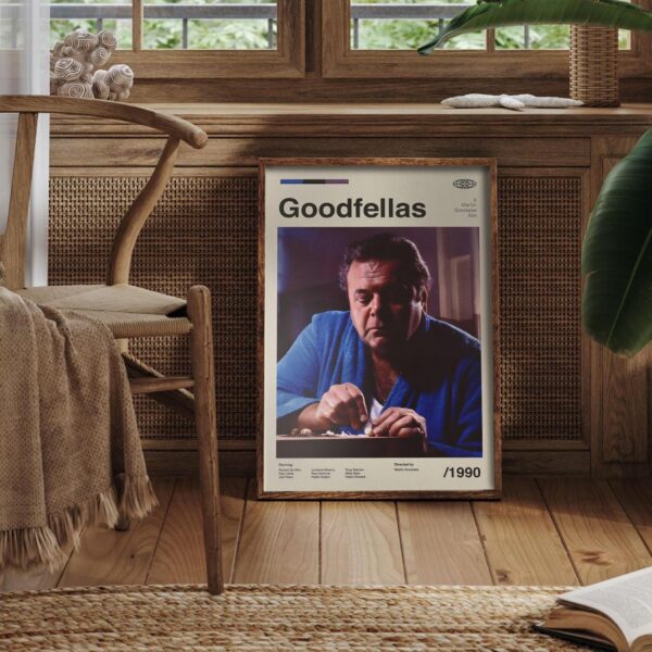 GoodFellas Movie Poster - Mid-Century Retro Artwork