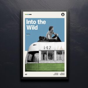 Into the Wild Movie Poster - Mid-Century Inspired Vintage Print