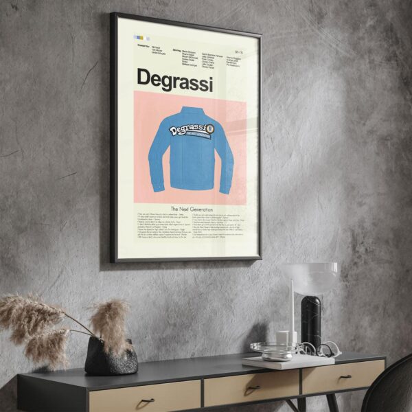 Mid-century modern style Jay and Silent Bob Do Degrassi movie poster