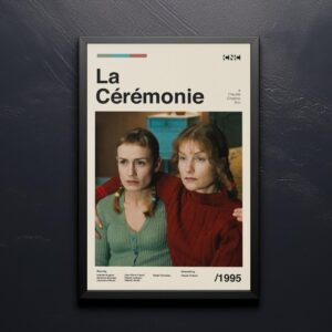 La Ceremonie mid-century poster retro artwork