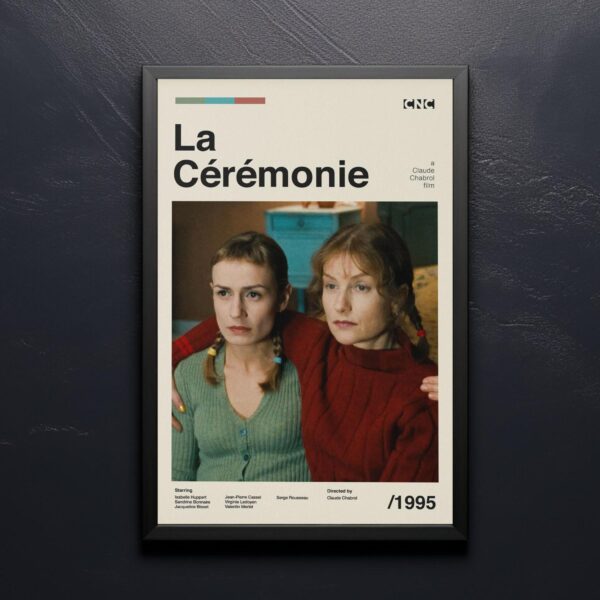 La Ceremonie mid-century poster retro artwork
