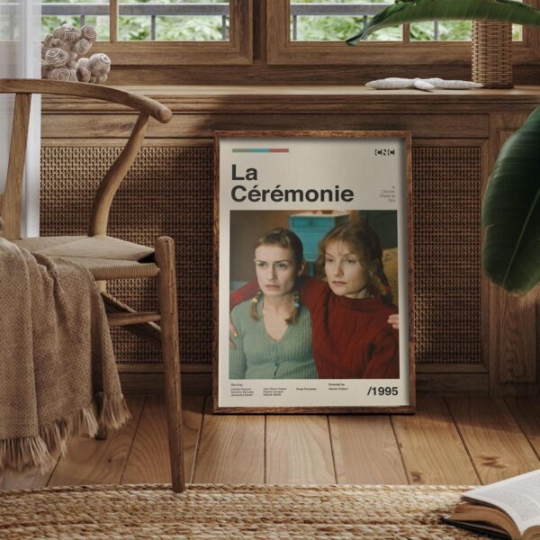 La Ceremonie mid-century poster retro artwork
