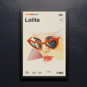 Lolita Movie Poster - retro mid-century artwork