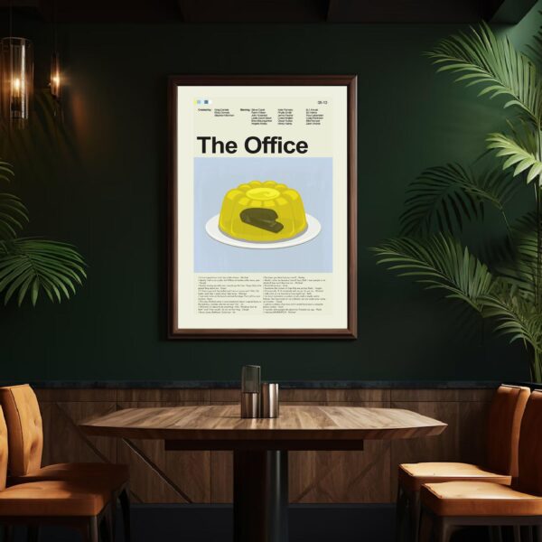 Mid-century modern Officer Black Belt movie poster artwork
