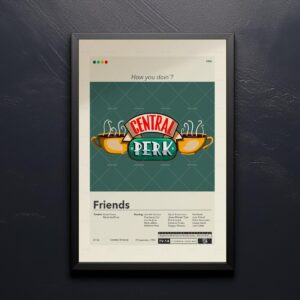 Oomuro-ke Dear Friends mid-century modern vintage movie poster