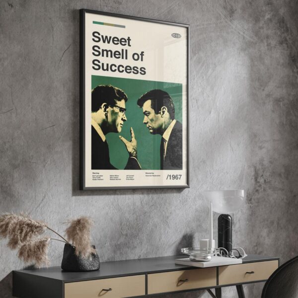 Sweet Smell of Success mid-century poster retro artwork