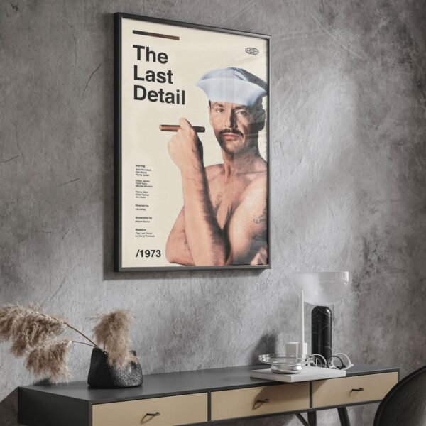 The Last Detail movie poster - mid-century vintage poster