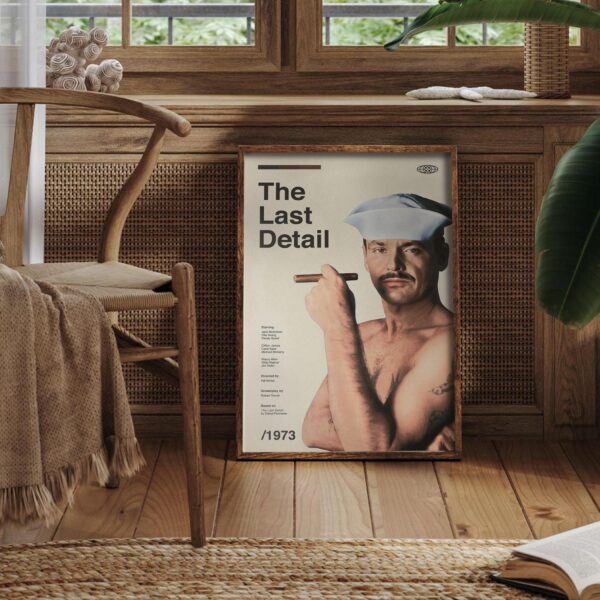 The Last Detail movie poster - mid-century vintage poster