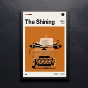 The Shining Movie Poster - Mid Century Poster