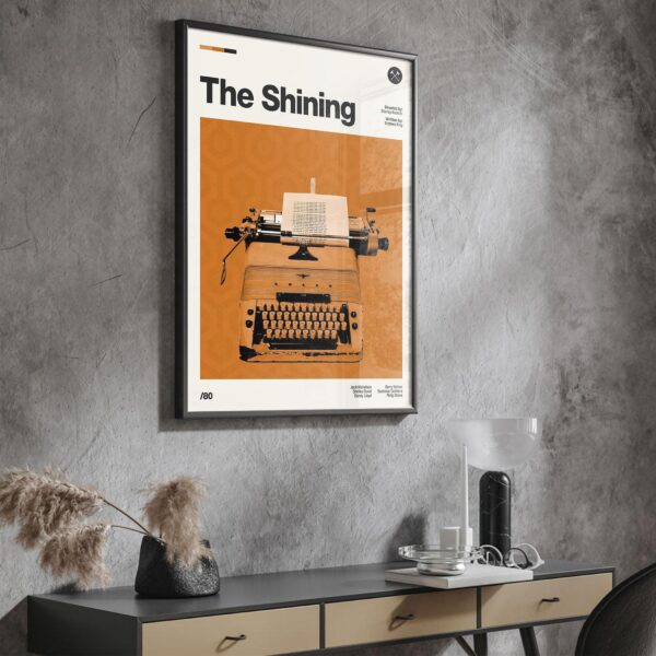 The Shining Movie Poster - Mid Century Poster