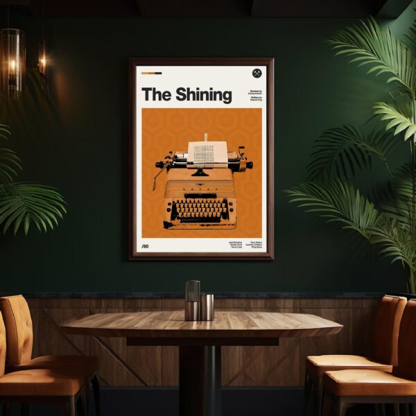 The Shining Movie Poster - Mid Century Poster