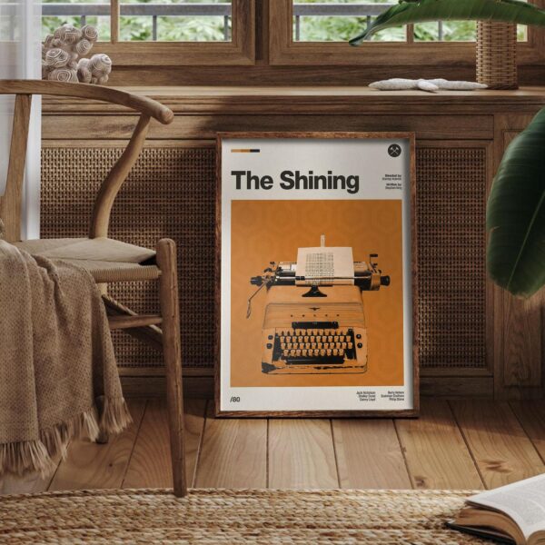 The Shining Movie Poster - Mid Century Poster