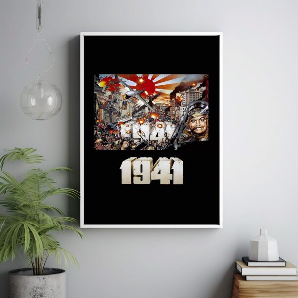 1941 movie poster featuring comedic wartime themes