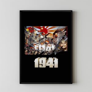 1941 movie poster featuring comedic wartime themes