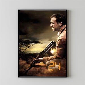 24 Redemption movie poster capturing gripping action