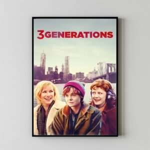Artistic 3 Generations movie poster design