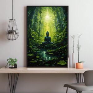 Buddha in the Jungle serene meditation movie poster