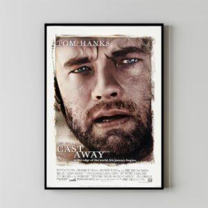 Cast Away movie poster showcasing survival theme