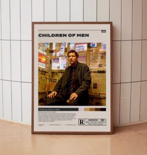 Children of Men minimalist movie poster design
