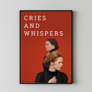 Cries and Whispers vintage movie poster