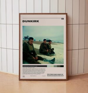 Dunkirk minimalist movie poster by Christopher Nolan