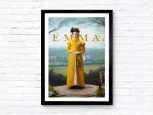 Minimalist Emma. movie poster by Autumn de Wilde