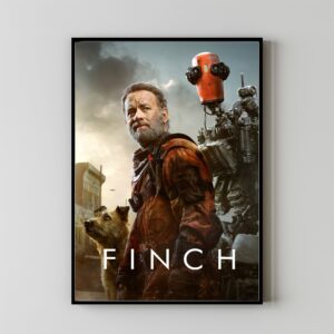 Finch vintage movie poster for home decor