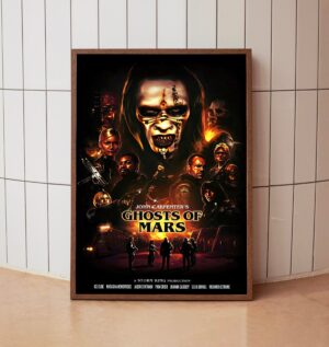 Ghosts of Mars movie poster for stylish home decor