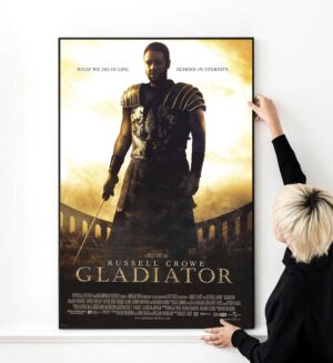 Gladiator movie poster art print