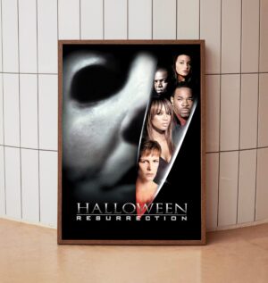 Halloween Resurrection movie poster for stylish home decor