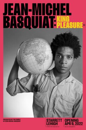 Basquiat exhibition movie poster for art lovers