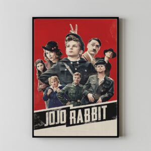 Jojo Rabbit movie poster art print