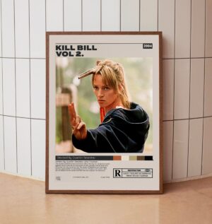 Minimalist Kill Bill Vol. 2 movie poster