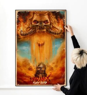 Mad Max Fury Road graphic movie poster
