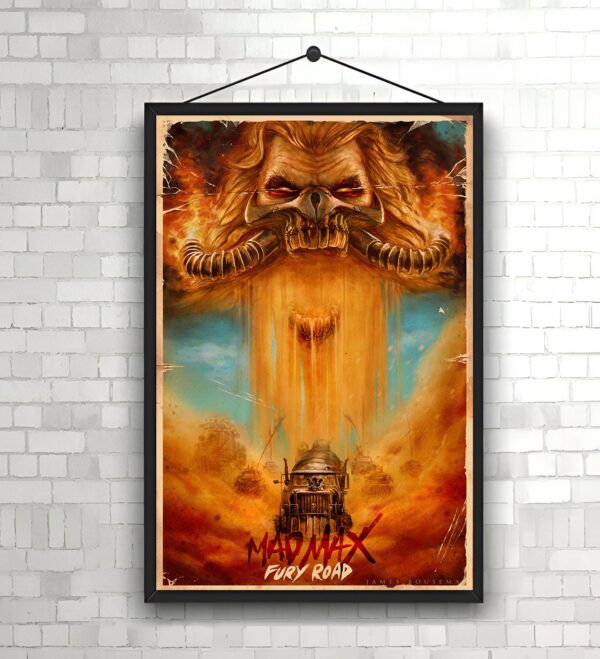 Mad Max Fury Road graphic movie poster