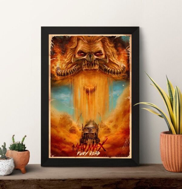Mad Max Fury Road graphic movie poster
