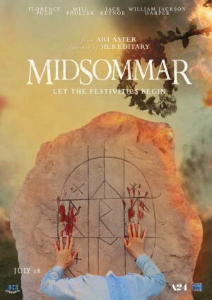 Midsommar poster art depicting eerie beauty