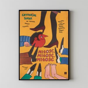 Notti D'Amore movie poster art print