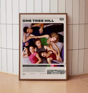 One Tree Hill vintage retro movie poster