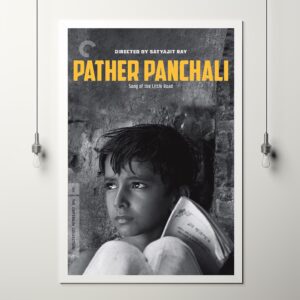 Pather Panchali movie poster art print