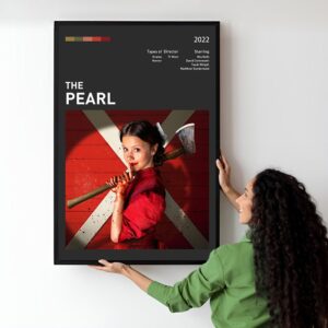 Minimalist Pearl movie poster by Ti West